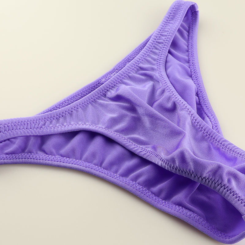 Men's TSK fabric no seam simple design half back bikini 620063