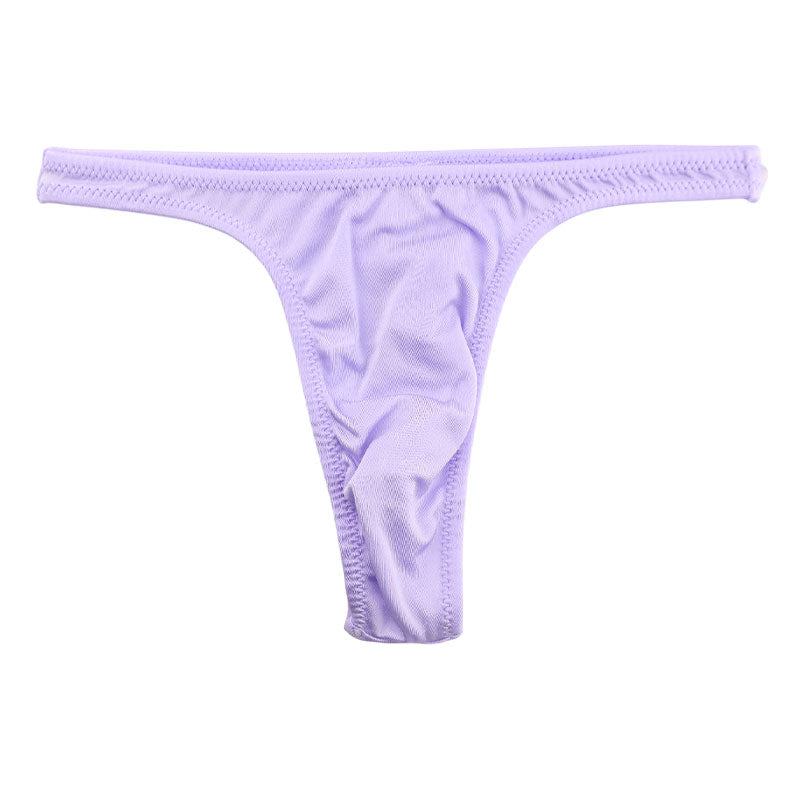 【OUTLET】ユニセックス TSK生地 シンプル セクシー ハイレグデザイン Tバックショーツ 620064