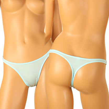 【OUTLET】ユニセックス TSK生地 シンプル セクシー ハイレグデザイン Tバックショーツ 620064