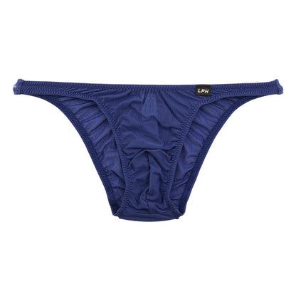 Men's Half-Back Bikini, GUS Fabric, Ultra-Shallow, Half-Seam, Sheer, High-Stretch Underwear, 620071
