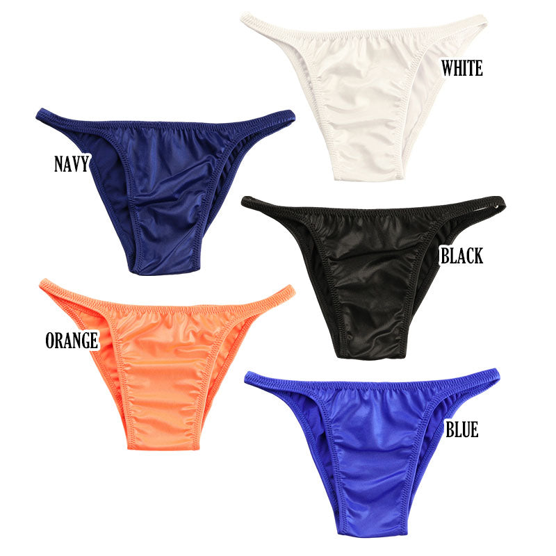 Unisex Super Wet Fabric Low Rise Extremely Small Half Back Bikini 621064