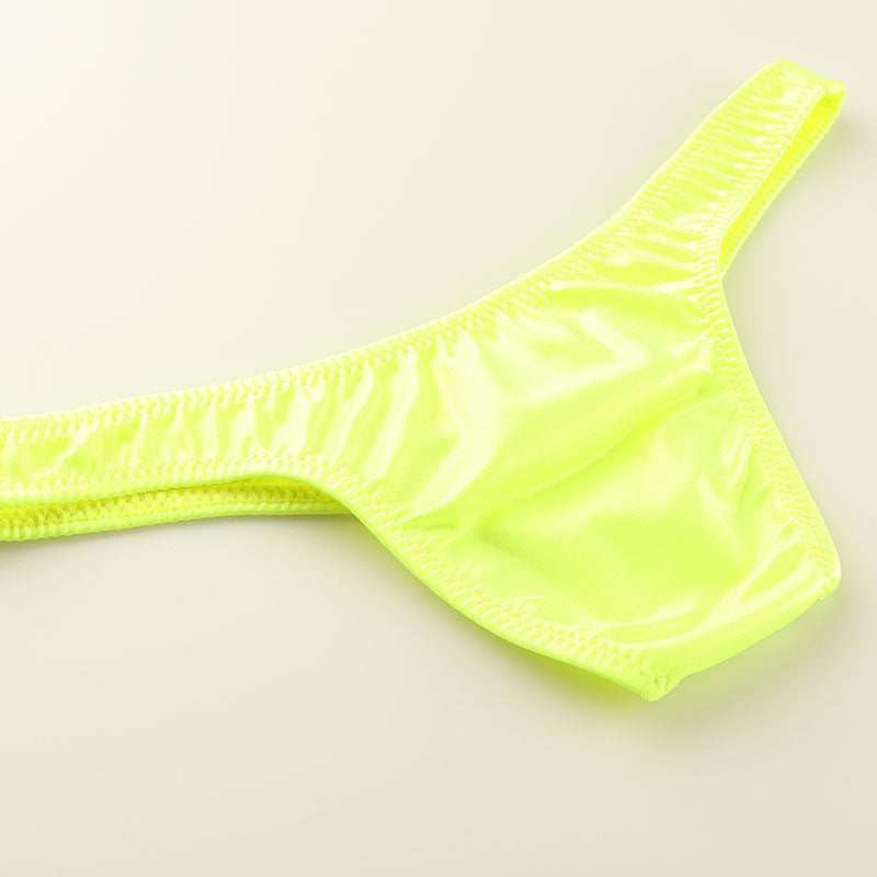 ユニセックス スーパーWET生地 1枚仕立てのハギ無し 極小 Tバックビキニ 621065