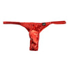 Men's Metallic Fabric Front 3D Structure T-Back Bikini 621071