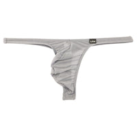 メンズ 極薄クリア素材 メンズTバックビキニ 立体フロント×ホールド感抜群 フルシーム仕様 621085