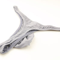 メンズ 極薄クリア素材 メンズTバックビキニ 立体フロント×ホールド感抜群 フルシーム仕様 621085