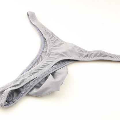 Men's Ultra-Thin Clear T-Back Bikini with a 3D Front and Full Seam Design for Excellent Support (Product Code: 621085)