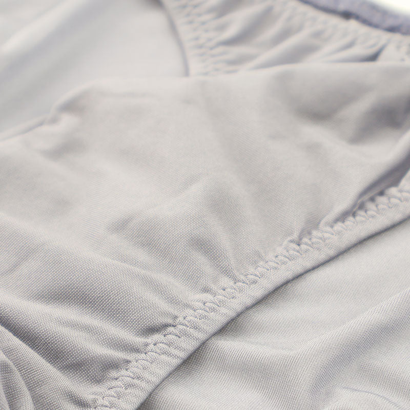 メンズ 極薄クリア素材 メンズハーフバックビキニ 立体フロント×ホールド感抜群 フルシーム仕様 621086