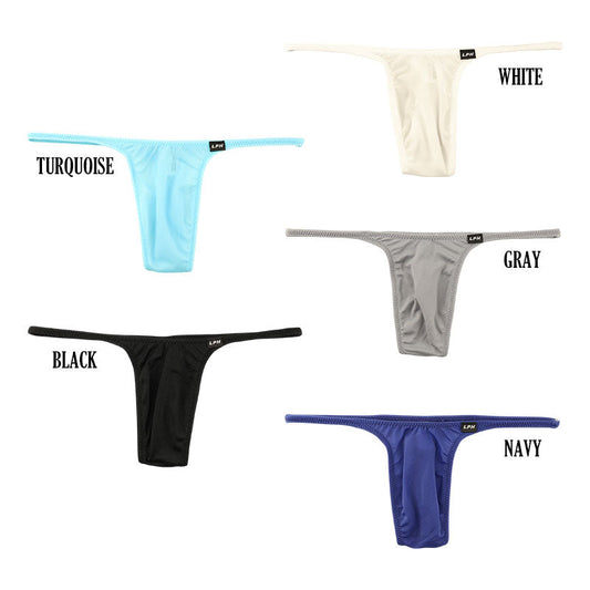 Men's super stretchy MFS material, men's thong bikini, layered side style, super comfortable, sexy innerwear, men's underwear 621087