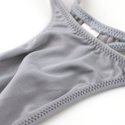 Men's super stretchy MFS material, men's thong bikini, layered side style, super comfortable, sexy innerwear, men's underwear 621087
