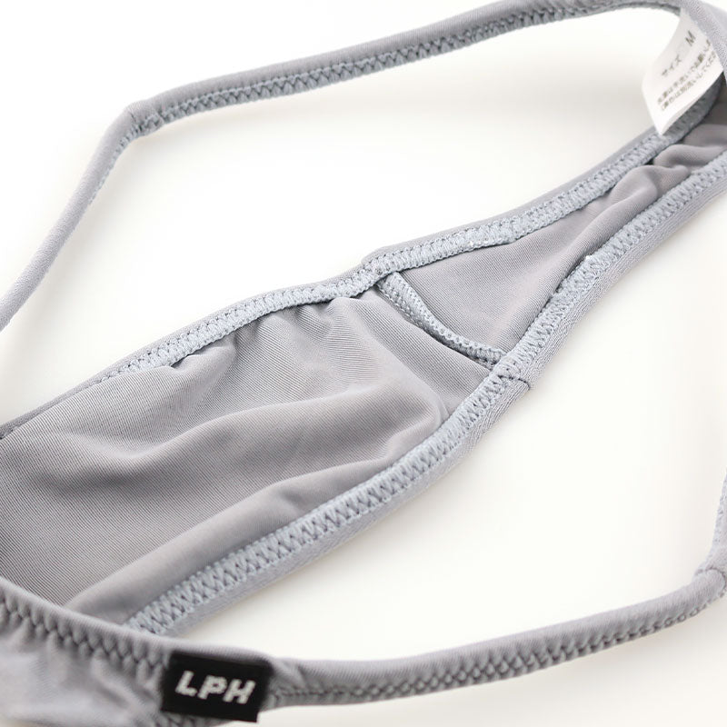 Men's super stretchy MFS material, men's thong bikini, layered side style, super comfortable, sexy innerwear, men's underwear 621087