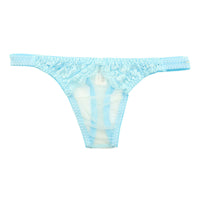 ユニセックス エアリー透け感 レースTバック ユニセックス ローライズ シースルー 軽やか履き心地 621098