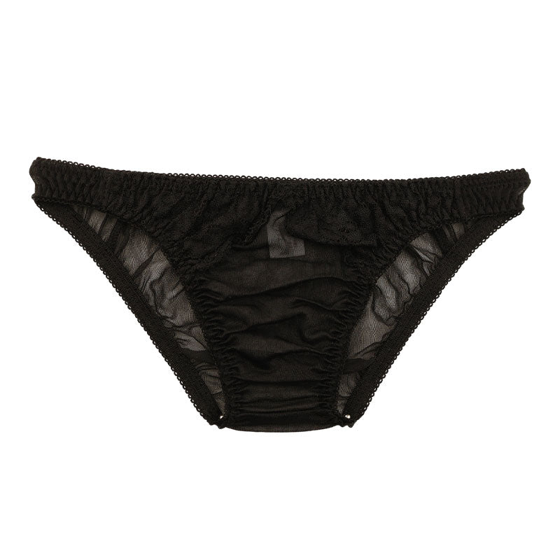 ユニセックス エアリー透け感 レースフルバック ユニセックス ローライズ シースルー 軽やか履き心地 621099