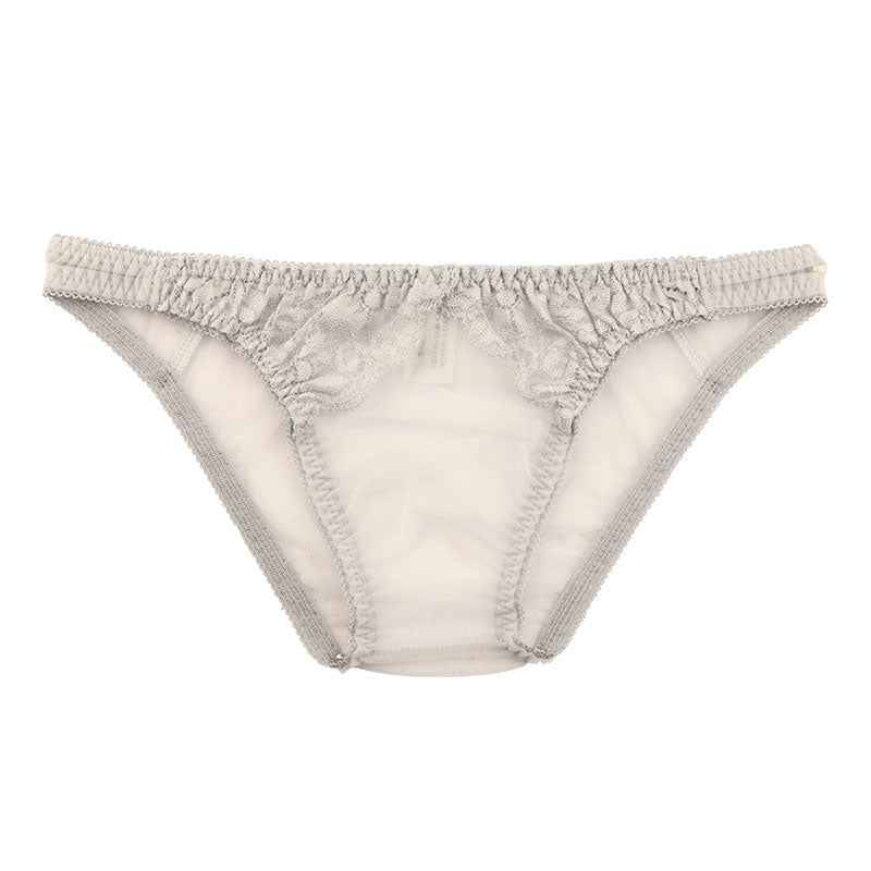 ユニセックス エアリー透け感 レースフルバック ユニセックス ローライズ シースルー 軽やか履き心地 621099