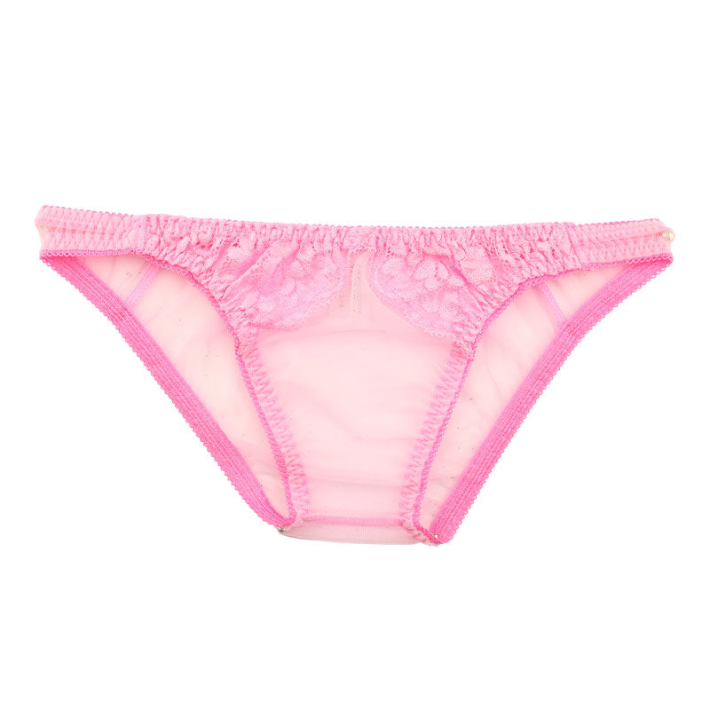 ユニセックス エアリー透け感 レースフルバック ユニセックス ローライズ シースルー 軽やか履き心地 621099