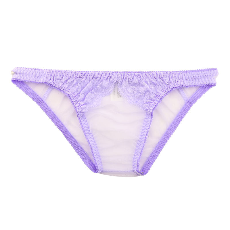 ユニセックス エアリー透け感 レースフルバック ユニセックス ローライズ シースルー 軽やか履き心地 621099
