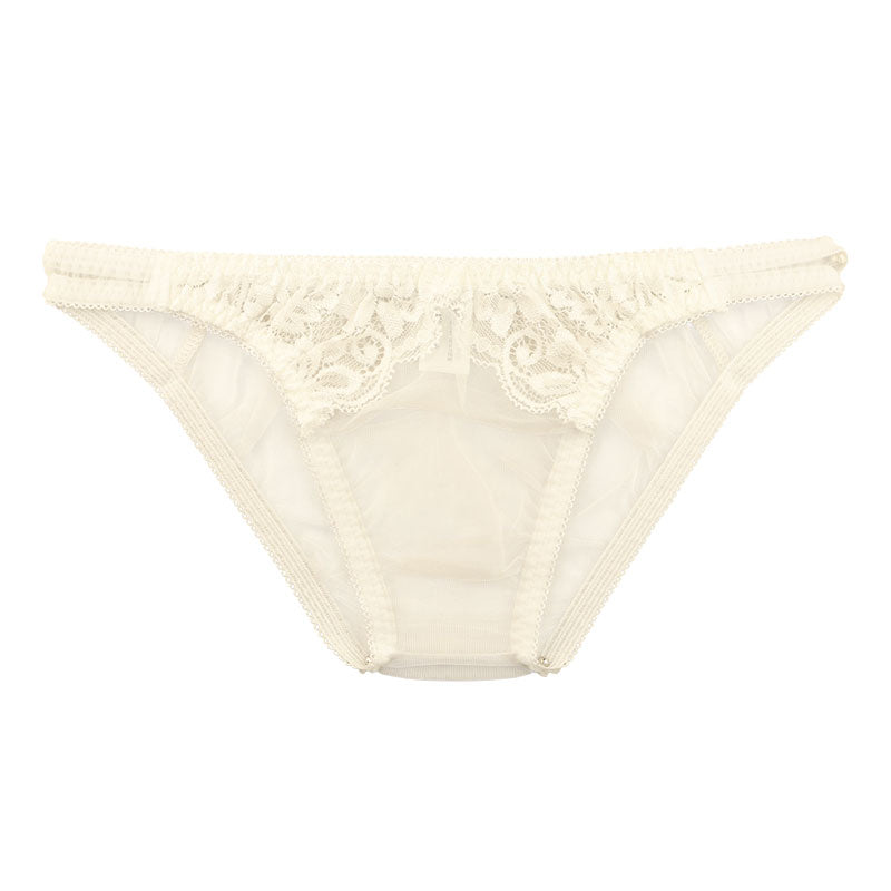 ユニセックス エアリー透け感 レースフルバック ユニセックス ローライズ シースルー 軽やか履き心地 621099