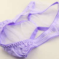 ユニセックス エアリー透け感 レースフルバック ユニセックス ローライズ シースルー 軽やか履き心地 621099