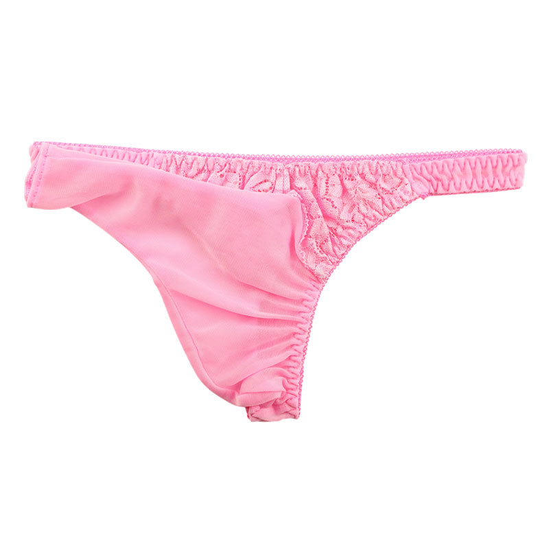 メンズ NHK生地 エアリー感 レースコンビ メンズTバック ゾウさんタイプ  622062