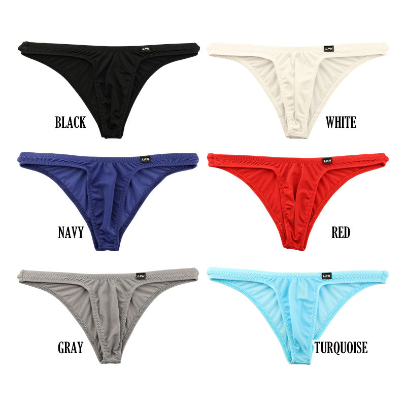 メンズ スタイリッシュ メンズ下着 ハーフバックビキニ しっとり快適生地 622066