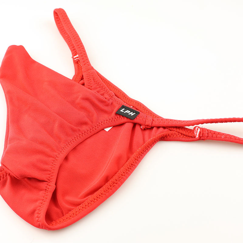 メンズ しっとり柔らかMFS生地 メンズ極小Tバックビキニ 安心ホール 622068