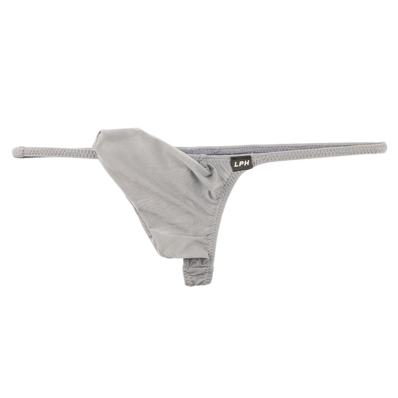 メンズ 極薄シースルー メンズTバック 3Dポーチで快適フィット GUS素材×上向きホールド 622069