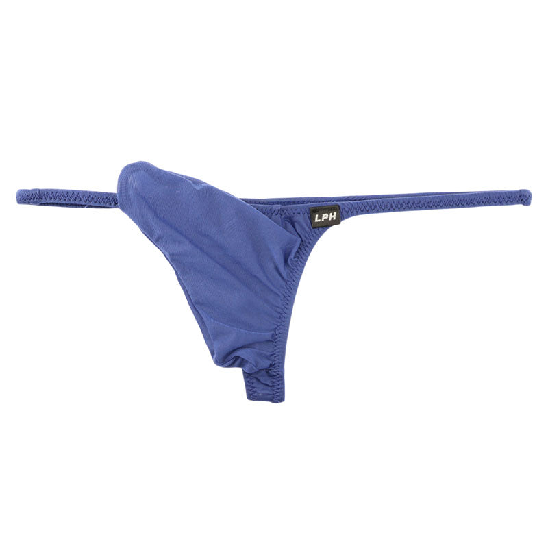 メンズ 極薄シースルー メンズTバック 3Dポーチで快適フィット GUS素材×上向きホールド 622069