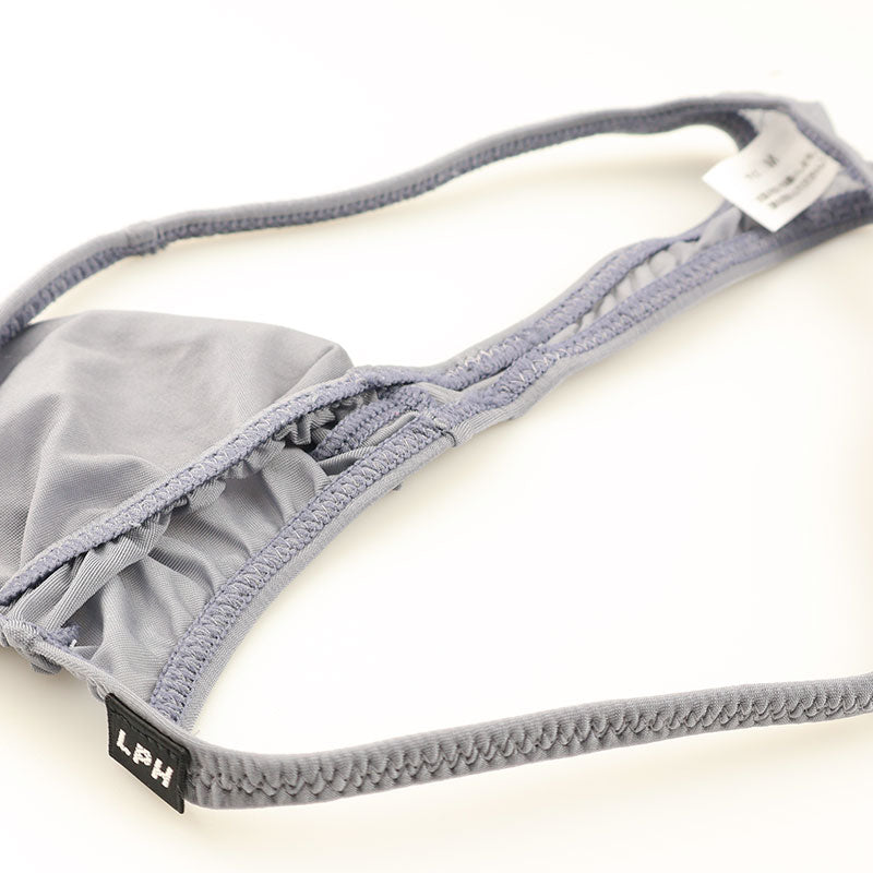 メンズ 極薄シースルー メンズTバック 3Dポーチで快適フィット GUS素材×上向きホールド 622069