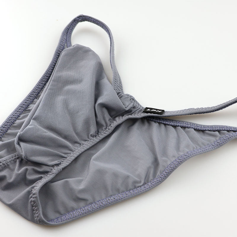 メンズ 男を魅せる メンズハーフバック 極薄GUS生地 立体3Dポーチ仕様 622070