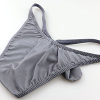 メンズ 男を魅せる メンズハーフバック 極薄GUS生地 立体3Dポーチ仕様 622070