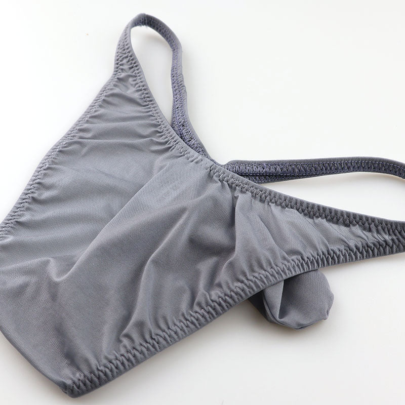 メンズ 男を魅せる メンズハーフバック 極薄GUS生地 立体3Dポーチ仕様 622070