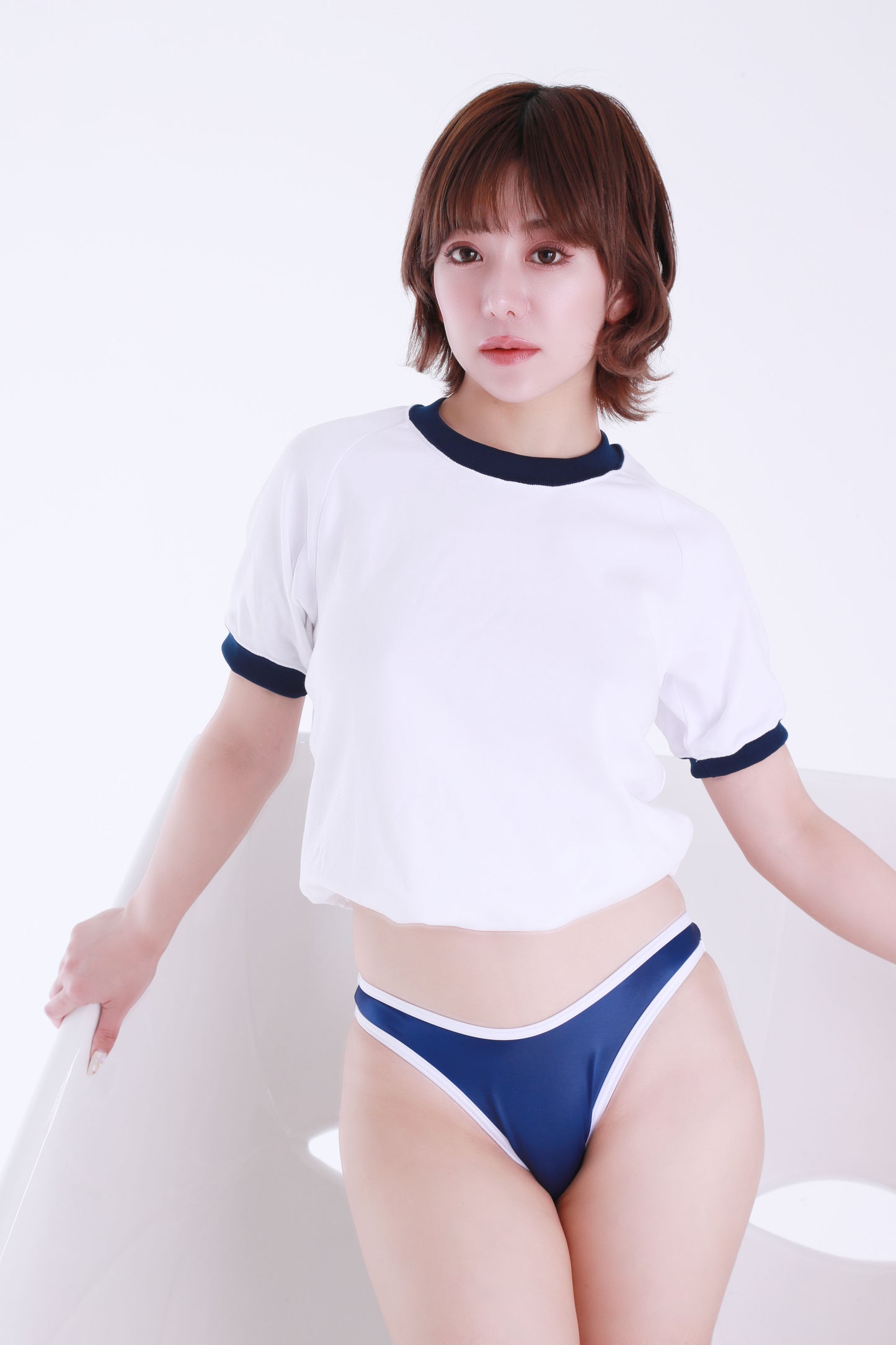 ユニセックス スーパーWET ハイレグ ハーフバックブルマ 623012