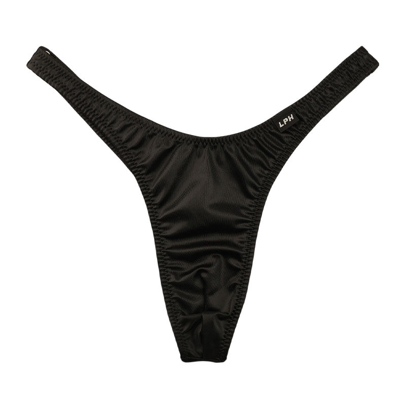 メンズ 光沢 スーパーWET生地 Tバック ハイレグ フィット感抜群 セクシービキニ 623038