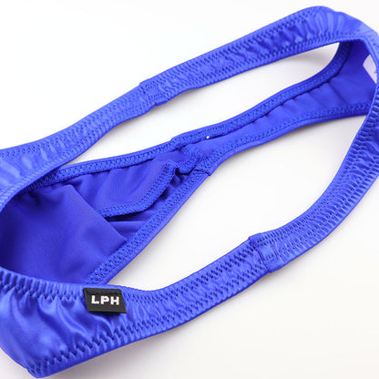 【OUTLET】メンズ 光沢 スーパーWET生地 Tバック ハイレグ フィット感抜群 セクシービキニ 623038