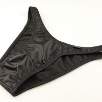 メンズ 光沢 スーパーWET生地 ハーフバック ハイレグ フィット感抜群 セクシービキニ 623039