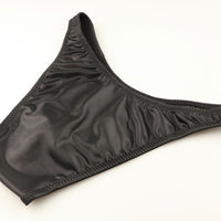 メンズ 光沢 スーパーWET生地 ハーフバック ハイレグ フィット感抜群 セクシービキニ 623039