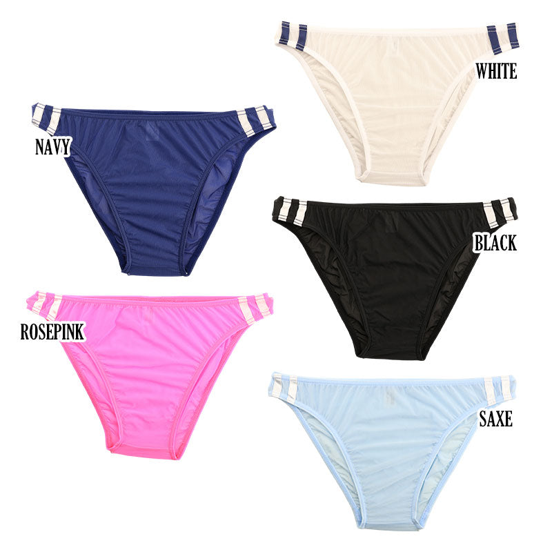 ユニセックス GUS生地 サイドライン入り 極薄 ナイロン ブルマ フルバックショーツ 623048