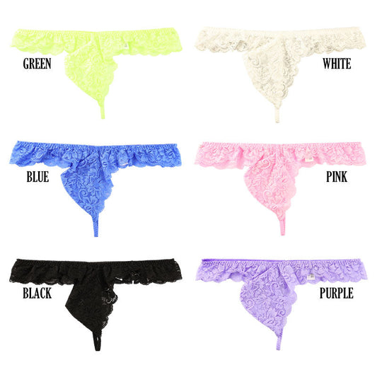 Men's airy sheer G-string bikini, NHK fabric x stretch lace, three-dimensional full seam for a beautiful silhouette, 623051