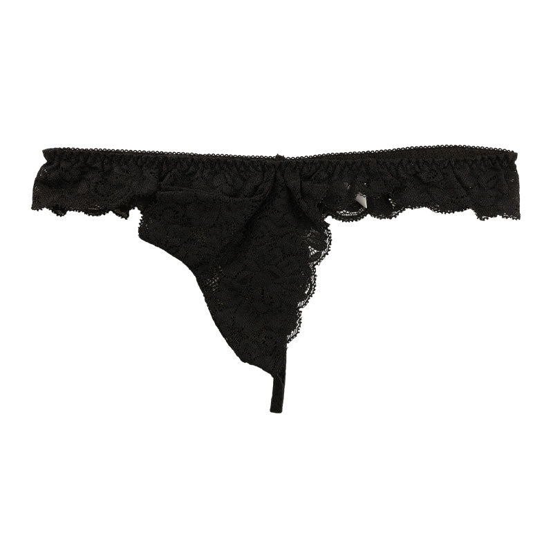 Men's NHK Fabric Beautiful Stretch Lace Penetrating Elephant G-String Bikini 623054
