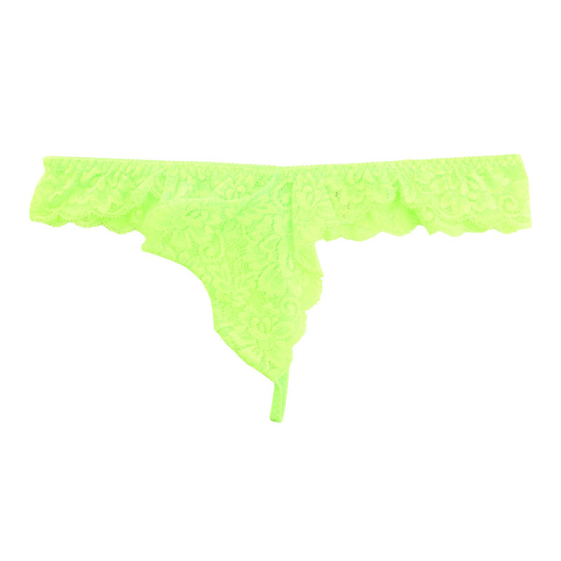 Men's NHK Fabric Beautiful Stretch Lace Penetrating Elephant G-String Bikini 623054