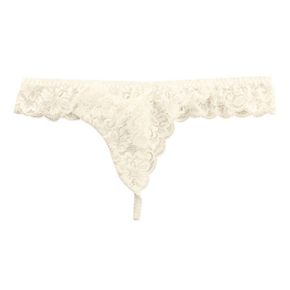 Men's NHK Fabric Beautiful Stretch Lace Penetrating Elephant G-String Bikini 623054