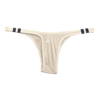 ユニセックス GUS生地 ユニセックスハーフバック ブルマ風ライン入り ハイレグ 624013