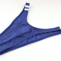 ユニセックス GUS生地 ユニセックスハーフバック ブルマ風ライン入り ハイレグ 624013