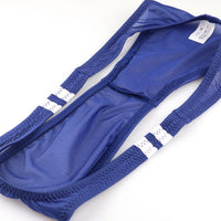 ユニセックス GUS生地 ユニセックスハーフバック ブルマ風ライン入り ハイレグ 624013