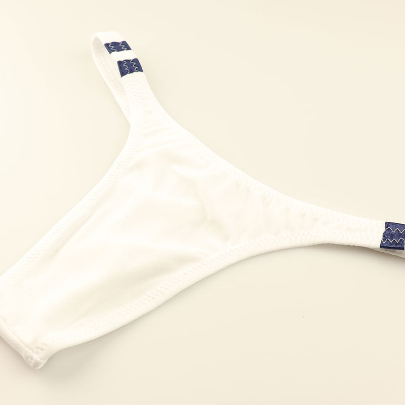 ユニセックス Tバック ブルマショーツ ハイレグ 2本ライン MFSストレッチ生地 スポーティー 624014