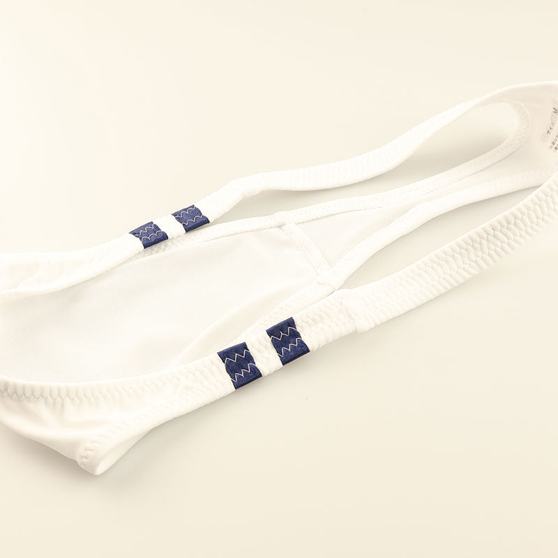 ユニセックス Tバック ブルマショーツ ハイレグ 2本ライン MFSストレッチ生地 スポーティー 624014