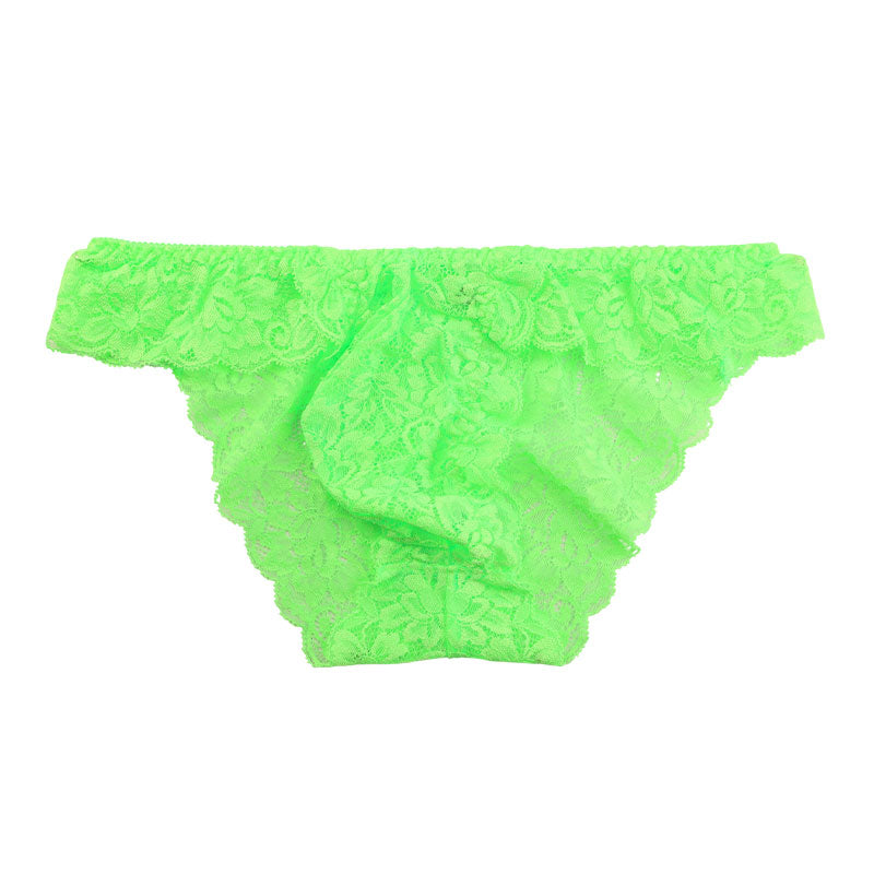 メンズ メンズ フルバック ビキニ ストレッチレース セクシー 透け感 エレガント 625009