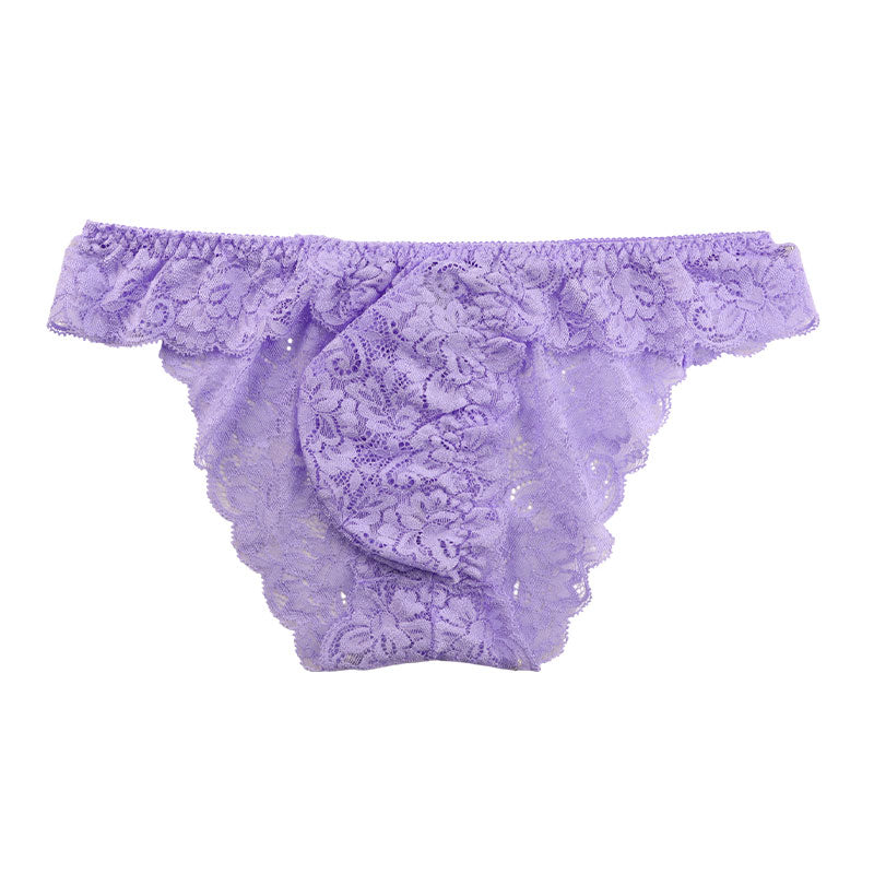 メンズ メンズ フルバック ビキニ ストレッチレース セクシー 透け感 エレガント 625009