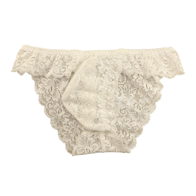 メンズ メンズ フルバック ビキニ ストレッチレース セクシー 透け感 エレガント 625009