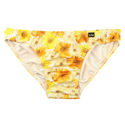 メンズ 上品微光沢 花柄プリント メンズフルバックビキニ しなやかストレッチ素材 肌に優しく包む快適フィット 625012