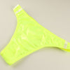 [10% OFF Holiday Sale] Unisex Super WET Shiny Sports Bloomer Type T-Back Bikini 626007